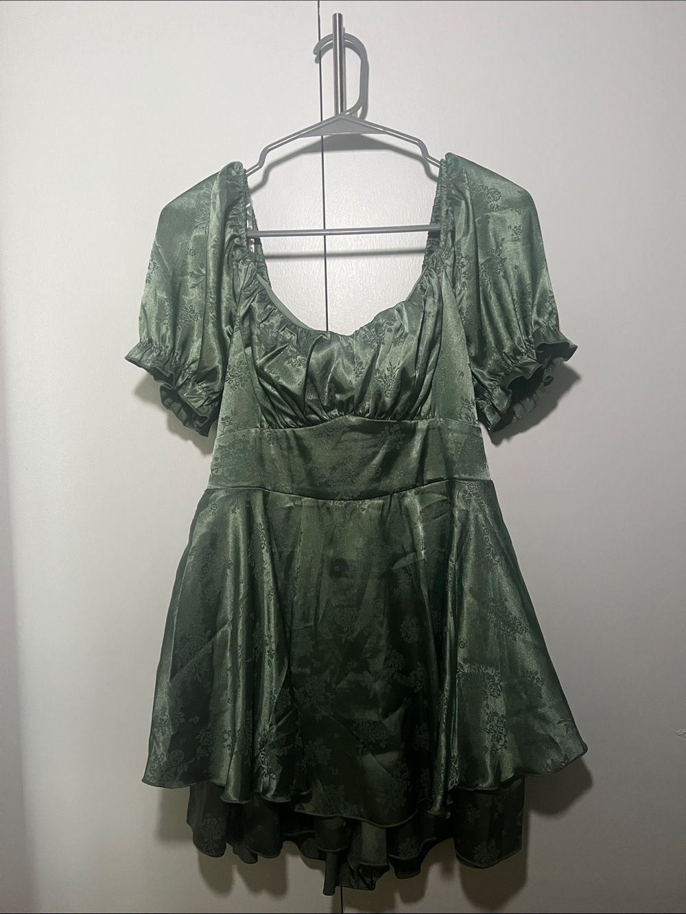 Charlotte Russe Satin Skort Dress